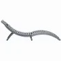 Solid gray acacia wood sun lounger by vidaXL, Loungers - Ref: Foro24-45959, Price: 116,16 €, Discount: %