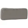Cabecero de cama acolchado tela gris taupé 120 cm de , Cabeceros y pies de cama - Ref: Foro24-374565, Precio: 58,89 €, Descue...