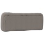 Cabecero de cama acolchado tela gris taupé 120 cm de , Cabeceros y pies de cama - Ref: Foro24-374565, Precio: 59,56 €, Descue...