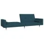 2-Sitzer-Schlafsofa mit zwei blauen Samtkissen von , Sofas - Ref: Foro24-375748, Preis: 284,10 €, Rabatt: %