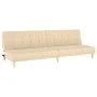 Cream-colored 2-seater sofa bed. by , Sofas - Ref: Foro24-375757, Price: 235,24 €, Discount: %