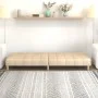 Cream-colored 2-seater sofa bed. by , Sofas - Ref: Foro24-375757, Price: 235,24 €, Discount: %