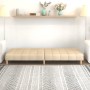 Sofá cama de 2 plazas tela color crema de , Sofás - Ref: Foro24-375757, Precio: 239,40 €, Descuento: %