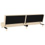 Sofá cama de 2 plazas tela color crema de , Sofás - Ref: Foro24-375757, Precio: 239,40 €, Descuento: %