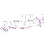 Cream-colored 2-seater sofa bed. by , Sofas - Ref: Foro24-375757, Price: 235,24 €, Discount: %