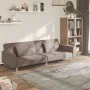 2-Sitzer-Schlafsofa mit zwei taupegrauen Stoffkissen von , Sofas - Ref: Foro24-375805, Preis: 292,08 €, Rabatt: %