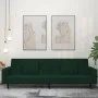 2-Sitzer-Schlafsofa mit zwei dunkelgrünen Samtkissen von , Sofas - Ref: Foro24-375818, Preis: 273,79 €, Rabatt: %