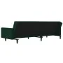 2-Sitzer-Schlafsofa mit zwei dunkelgrünen Samtkissen von , Sofas - Ref: Foro24-375818, Preis: 273,79 €, Rabatt: %