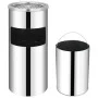 26 L stainless steel wall-mounted trash can with ashtray by vidaXL, Ashtrays - Ref: Foro24-51095, Price: 94,83 €, Discount: %