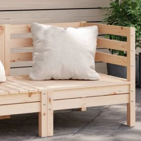 Solid pine wood corner garden sofa by , Modular outdoor sofas - Ref: Foro24-837977, Price: 56,02 €, Discount: %