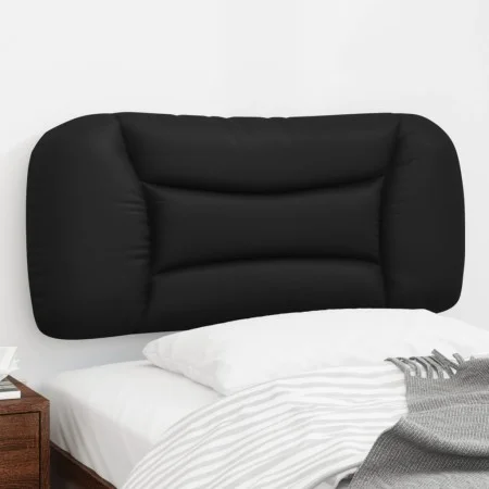 Black synthetic leather padded bed headboard 90 cm by , Headboards and footboards - Ref: Foro24-374544, Price: 61,95 €, Disco...