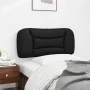 Gepolstertes Bettkopfteil aus schwarzem Kunstleder, 90 cm von , Kopf- und Fußteile - Ref: Foro24-374544, Preis: 61,95 €, Raba...