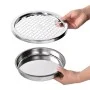26 L stainless steel wall-mounted trash can with ashtray by vidaXL, Ashtrays - Ref: Foro24-51095, Price: 94,83 €, Discount: %