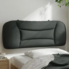 Cabecero de cama acolchado tela gris oscuro 100 cm de , Cabeceros y pies de cama - Ref: Foro24-374550, Precio: 39,23 €, Descu...