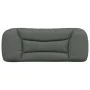 Cabecero de cama acolchado tela gris oscuro 100 cm de , Cabeceros y pies de cama - Ref: Foro24-374550, Precio: 39,23 €, Descu...