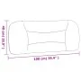 Cabecero de cama acolchado tela gris oscuro 100 cm de , Cabeceros y pies de cama - Ref: Foro24-374550, Precio: 39,23 €, Descu...