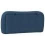 Cabecero de cama acolchado tela azul 80 cm de , Cabeceros y pies de cama - Ref: Foro24-374531, Precio: 44,82 €, Descuento: %