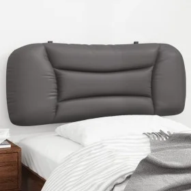 Gray synthetic leather padded bed headboard 100 cm by , Headboards and footboards - Ref: Foro24-374559, Price: 45,06 €, Disco...