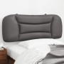 Cabecero de cama acolchado cuero sintético gris 100 cm de , Cabeceros y pies de cama - Ref: Foro24-374559, Precio: 45,75 €, D...