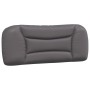 Cabecero de cama acolchado cuero sintético gris 100 cm de , Cabeceros y pies de cama - Ref: Foro24-374559, Precio: 45,75 €, D...