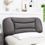 Cabecero de cama acolchado cuero sintético gris 100 cm de , Cabeceros y pies de cama - Ref: Foro24-374559, Precio: 45,75 €, D...
