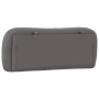 Cabecero de cama acolchado cuero sintético gris 100 cm de , Cabeceros y pies de cama - Ref: Foro24-374559, Precio: 45,75 €, D...