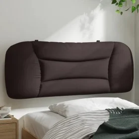 Cabecero de cama acolchado tela marrón oscuro 100 cm de , Cabeceros y pies de cama - Ref: Foro24-374552, Precio: 39,23 €, Des...