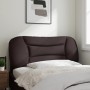 Cabecero de cama acolchado tela marrón oscuro 100 cm de , Cabeceros y pies de cama - Ref: Foro24-374552, Precio: 39,57 €, Des...