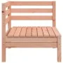 Corner garden sofas 2 units solid Douglas wood by , Modular outdoor sofas - Ref: Foro24-837989, Price: 86,49 €, Discount: %