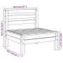 Sofá de jardín sin reposabrazos madera maciza Douglas de , Sofás modulares de exterior - Ref: Foro24-837996, Precio: 51,01 €,...