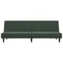 Dark green velvet 2-seater sofa bed by , Sofas - Ref: Foro24-375928, Price: 235,80 €, Discount: %