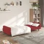 Sofá cama de 2 plazas terciopelo color vino tinto de , Sofás - Ref: Foro24-375942, Precio: 251,09 €, Descuento: %