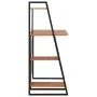 Escritorio con estantería negro y marrón 102x50x117 cm de vidaXL, Escritorios - Ref: Foro24-20285, Precio: 66,83 €, Descuento: %