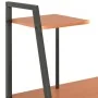 Escritorio con estantería negro y marrón 102x50x117 cm de vidaXL, Escritorios - Ref: Foro24-20285, Precio: 66,83 €, Descuento: %