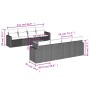 Set de muebles de jardín 9 pzas y cojines ratán sintético gris de , Conjuntos de jardín - Ref: Foro24-3224044, Precio: 534,93...