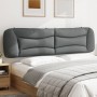 Cabecero de cama acolchado tela gris claro 200 cm de , Cabeceros y pies de cama - Ref: Foro24-374616, Precio: 102,33 €, Descu...