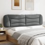 Cabecero de cama acolchado tela gris claro 200 cm de , Cabeceros y pies de cama - Ref: Foro24-374616, Precio: 102,33 €, Descu...