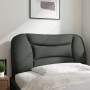 Cabecero de cama acolchado tela gris oscuro 90 cm de , Cabeceros y pies de cama - Ref: Foro24-374538, Precio: 44,19 €, Descue...