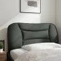 Dark gray fabric padded headboard 90 cm by , Headboards and footboards - Ref: Foro24-374538, Price: 43,09 €, Discount: %