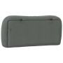 Cabecero de cama acolchado tela gris oscuro 90 cm de , Cabeceros y pies de cama - Ref: Foro24-374538, Precio: 44,19 €, Descue...