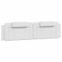 Cabecero de cama acolchado cuero sintético blanco 200 cm de , Cabeceros y pies de cama - Ref: Foro24-374815, Precio: 68,87 €,...