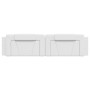 Cabecero de cama acolchado cuero sintético blanco 200 cm de , Cabeceros y pies de cama - Ref: Foro24-374815, Precio: 68,87 €,...