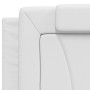 Cabecero de cama acolchado cuero sintético blanco 200 cm de , Cabeceros y pies de cama - Ref: Foro24-374815, Precio: 68,87 €,...