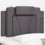 Cabecero de cama acolchado cuero sintético gris 90 cm de , Cabeceros y pies de cama - Ref: Foro24-374770, Precio: 40,58 €, De...