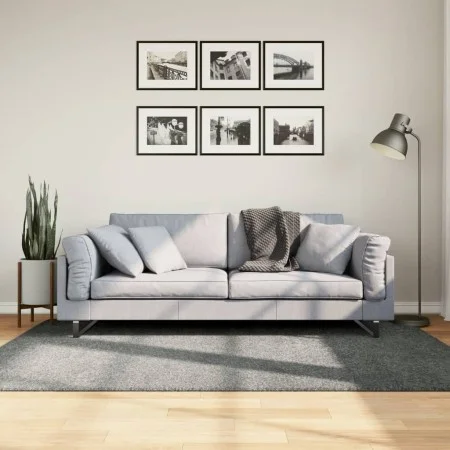 Alfombra de pelo largo moderna verde 140x200 cm de , Alfombras - Ref: Foro24-375301, Precio: 51,93 €, Descuento: %