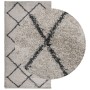Alfombra pelo largo moderna PAMPLONA beige antracita 80x150 cm de , Alfombras - Ref: Foro24-375383, Precio: 28,14 €, Descuent...