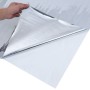 Película solar estática efecto reflectante plateado 60x1000 cm de , Láminas para ventana - Ref: Foro24-155863, Precio: 22,06 ...