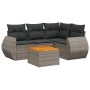 Juego de sofás jardín con cojines 5 pzas ratán sintético gris de , Conjuntos de jardín - Ref: Foro24-3257320, Precio: 361,10 ...
