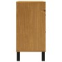 Cómoda FLAM madera maciza de pino 110x40x80 cm de , Cajoneras - Ref: Foro24-376071, Precio: 231,73 €, Descuento: %