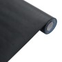 Pegatinas de mueble autoadhesivas PVC negro mate 90x500 cm de , Vinilos decorativos - Ref: Foro24-3206483, Precio: 73,50 €, D...